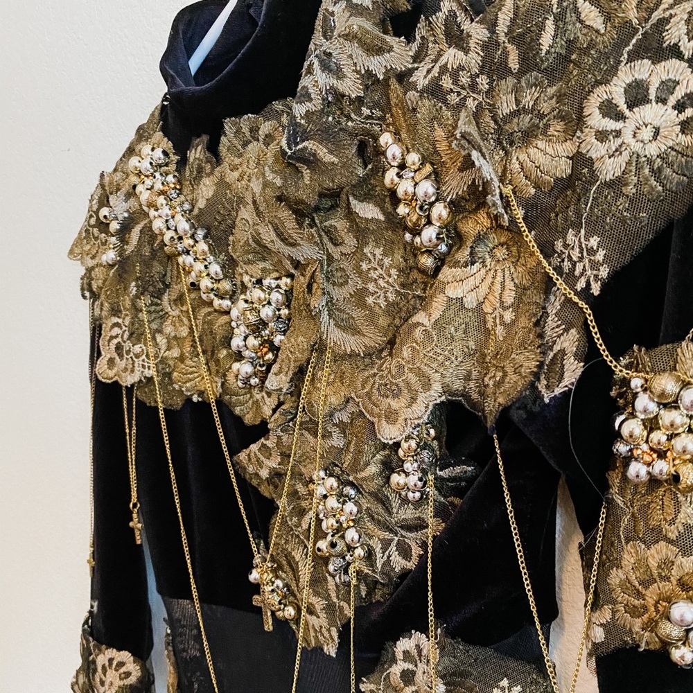 JUDAS BODYSUIT/BELT/VEIL - LADY GAGA REPLICA